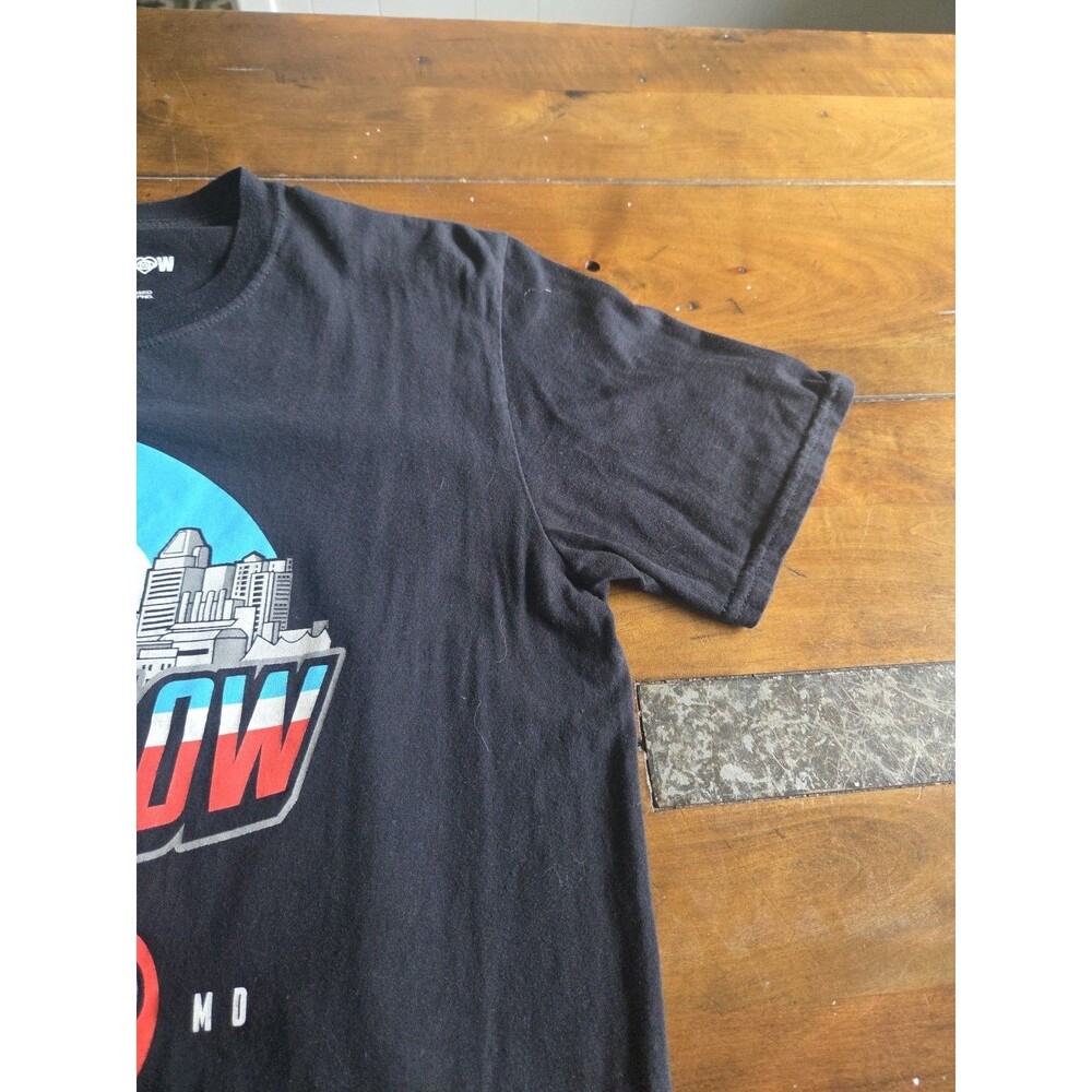 Vtg 2015 All Time Low Baltimore MD Skyline Band T Shirt Hometown Merch 20x28 Med - Picture 7 of 16